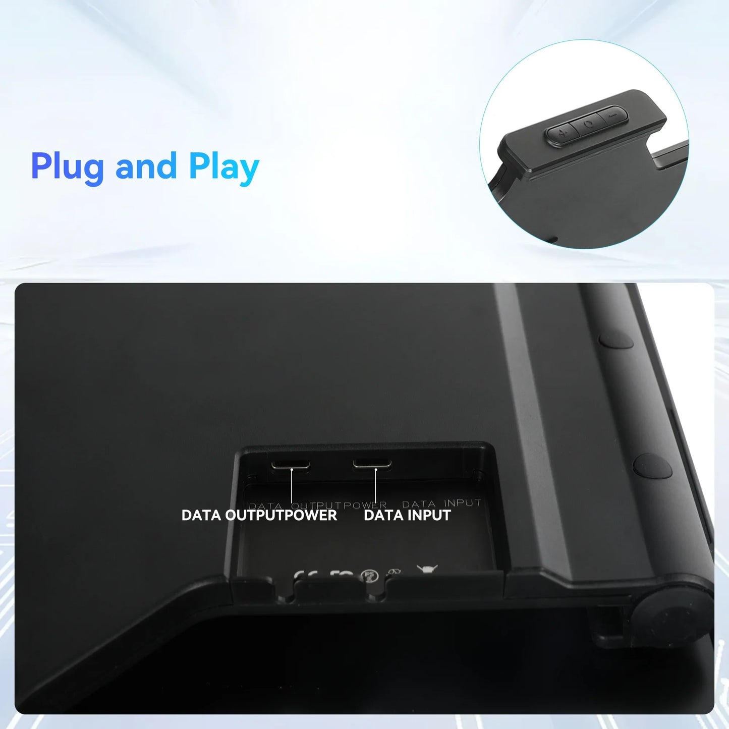 Laptop Screen Extender 14-Inch Triple Dual Monitor, FHD 1080P IPS Portable Display