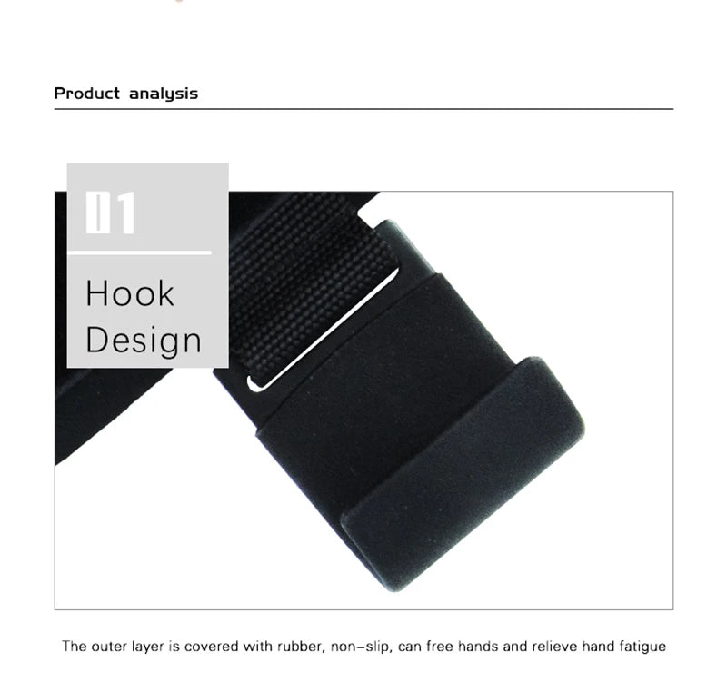 Weight Lifting Hook Grips with Wrist Wraps – Gym & Powerlifting Straps