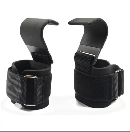Weight Lifting Hook Grips with Wrist Wraps – Gym & Powerlifting Straps