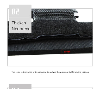 Weight Lifting Hook Grips with Wrist Wraps – Gym & Powerlifting Straps