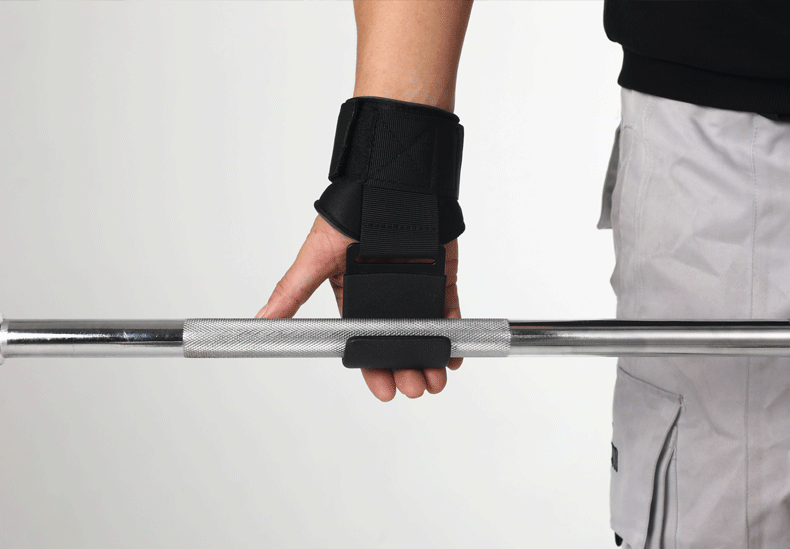 Weight Lifting Hook Grips with Wrist Wraps – Gym & Powerlifting Straps