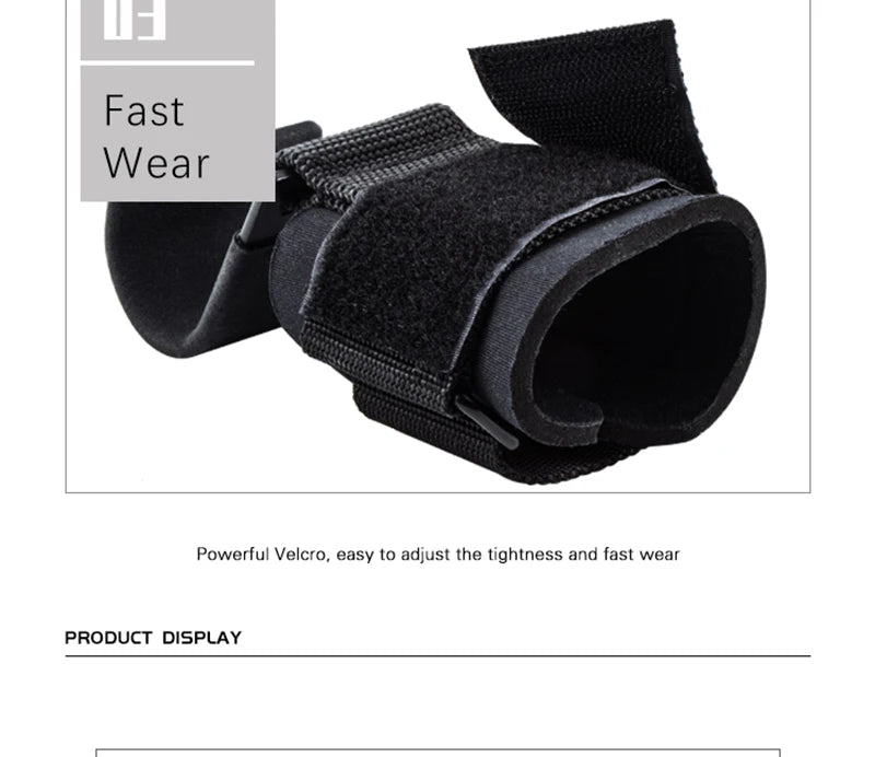 Weight Lifting Hook Grips with Wrist Wraps – Gym & Powerlifting Straps