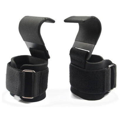 Weight Lifting Hook Grips with Wrist Wraps – Gym & Powerlifting Straps